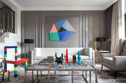 1300平現代簡約別墅豪宅裝修效果案例 長沙聯排別墅室內設計實景賞析